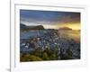 Elevated View over Alesund at Sunset, Sunnmore, More Og Romsdal, Norway-Doug Pearson-Framed Photographic Print