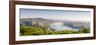 Elevated View over Budapest and the River Danube, Budapest, Hungary-Doug Pearson-Framed Photographic Print