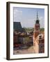 Elevated View Over Castle Square (Plac Zamkowy), Warsaw, Poland-Gavin Hellier-Framed Photographic Print