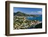 Elevated View over Charlotte Amalie-Gavin Hellier-Framed Photographic Print