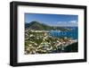 Elevated View over Charlotte Amalie-Gavin Hellier-Framed Photographic Print