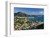 Elevated View over Charlotte Amalie-Gavin Hellier-Framed Photographic Print