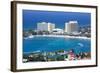 Elevated View over City and Coastline, Ocho Rios, Jamaica, West Indies, Caribbean, Central America-Doug Pearson-Framed Photographic Print