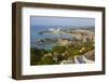 Elevated View over City and Coastline, Ocho Rios, Jamaica, West Indies, Caribbean, Central America-Doug Pearson-Framed Photographic Print