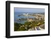 Elevated View over City and Coastline, Ocho Rios, Jamaica, West Indies, Caribbean, Central America-Doug Pearson-Framed Photographic Print