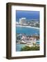 Elevated View over City and Coastline, Ocho Rios, Jamaica, West Indies, Caribbean, Central America-Doug Pearson-Framed Photographic Print