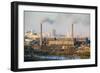 Elevated View over City Skyline, Pyongyang, Democratic People's Republic of Korea (DPRK), N. Korea-Gavin Hellier-Framed Photographic Print