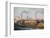 Elevated View over City Skyline, Pyongyang, Democratic People's Republic of Korea (DPRK), N. Korea-Gavin Hellier-Framed Photographic Print