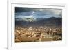 Elevated View over Cuzco and Plaza De Armas, Cuzco, Peru, South America-Yadid Levy-Framed Photographic Print