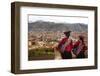 Elevated View over Cuzco and Plaza De Armas, Cuzco, Peru, South America-Yadid Levy-Framed Photographic Print