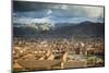 Elevated View over Cuzco and Plaza De Armas, Cuzco, Peru, South America-Yadid Levy-Mounted Photographic Print