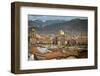 Elevated View over Cuzco and Plaza De Armas, Cuzco, Peru, South America-Yadid Levy-Framed Photographic Print