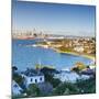 Elevated View over Devenport Towards Cbd, Auckland, New Zealand-Doug Pearson-Mounted Photographic Print