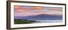 Elevated View over Dramatic Landscape Illuminated at Sunrise, Kaikoura, South Island, New Zealand-Doug Pearson-Framed Photographic Print