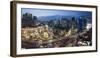 Elevated View Over Fountain Square, the Bank of Korea, Financial District, Seoul, South Korea-Gavin Hellier-Framed Photographic Print
