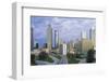 Elevated View over Freedom Parkway and the Downtown Atlanta Skyline-Gavin Hellier-Framed Photographic Print