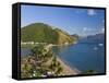 Elevated View over Frigate Bay Beach, Frigate Bay, St. Kitts, Leeward Islands, West Indies-Gavin Hellier-Framed Stretched Canvas