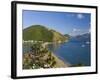 Elevated View over Frigate Bay Beach, Frigate Bay, St. Kitts, Leeward Islands, West Indies-Gavin Hellier-Framed Photographic Print