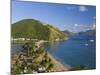 Elevated View over Frigate Bay Beach, Frigate Bay, St. Kitts, Leeward Islands, West Indies-Gavin Hellier-Mounted Photographic Print