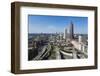 Elevated View over Interstate 85 Passing the Midtown Atlanta Skyline-Gavin Hellier-Framed Photographic Print