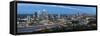 Elevated View over Interstate 85-Gavin Hellier-Framed Stretched Canvas