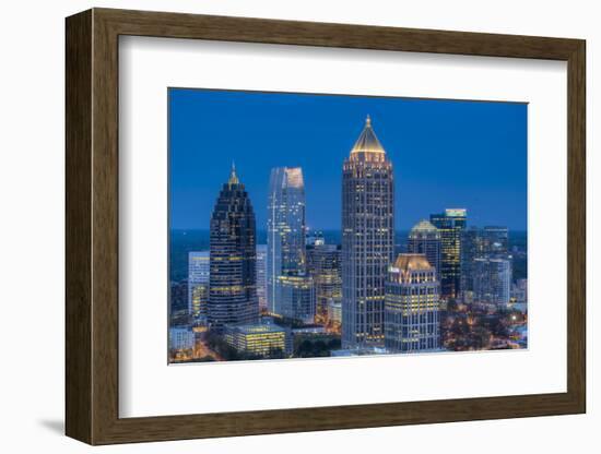 Elevated View over Interstate 85-Gavin Hellier-Framed Photographic Print