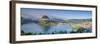 Elevated View over Lugano from Monte Bre, Lugano, Lake Lugano, Ticino, Switzerland-Doug Pearson-Framed Photographic Print