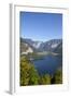 Elevated View over Picturesque Hallstattersee, Oberosterreich (Upper Austria), Austria, Europe-Doug Pearson-Framed Photographic Print