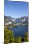 Elevated View over Picturesque Hallstattersee, Oberosterreich (Upper Austria), Austria, Europe-Doug Pearson-Mounted Photographic Print