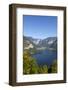 Elevated View over Picturesque Hallstattersee, Oberosterreich (Upper Austria), Austria, Europe-Doug Pearson-Framed Photographic Print