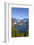 Elevated View over Picturesque Hallstattersee, Oberosterreich (Upper Austria), Austria, Europe-Doug Pearson-Framed Photographic Print