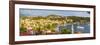 Elevated View over Picturesque Harbor Town of Cavtat, Cavtat, Dalmatia, Croatia-Doug Pearson-Framed Photographic Print