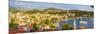Elevated View over Picturesque Harbor Town of Cavtat, Cavtat, Dalmatia, Croatia-Doug Pearson-Mounted Photographic Print