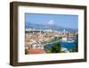 Elevated View over Split's Picturesque Stari Grad and Harbour, Split, Dalmatia, Croatia, Europe-Doug Pearson-Framed Photographic Print