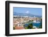 Elevated View over Split's Picturesque Stari Grad and Harbour, Split, Dalmatia, Croatia, Europe-Doug Pearson-Framed Photographic Print