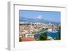 Elevated View over Split's Picturesque Stari Grad and Harbour, Split, Dalmatia, Croatia, Europe-Doug Pearson-Framed Photographic Print