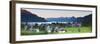 Elevated View over St. Gilgen, Wolfgangsee, Flachgau-Doug Pearson-Framed Photographic Print