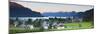 Elevated View over St. Gilgen, Wolfgangsee, Flachgau-Doug Pearson-Mounted Photographic Print