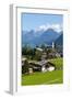 Elevated View over St. Gilgen, Wolfgangsee, Flachgau-Doug Pearson-Framed Photographic Print