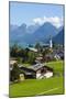 Elevated View over St. Gilgen, Wolfgangsee, Flachgau-Doug Pearson-Mounted Photographic Print