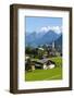 Elevated View over St. Gilgen, Wolfgangsee, Flachgau-Doug Pearson-Framed Photographic Print