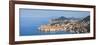 Elevated View over Stari Grad (Old Town) and Coastline, Dubrovnik, Dalmatia, Croatia-Doug Pearson-Framed Photographic Print