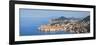 Elevated View over Stari Grad (Old Town) and Coastline, Dubrovnik, Dalmatia, Croatia-Doug Pearson-Framed Photographic Print