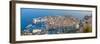 Elevated View over Stari Grad (Old Town), Dubrovnik, Dalmatia, Croatia-Doug Pearson-Framed Photographic Print