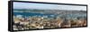 Elevated View Over the Bosphorus and Sultanahmet from the Galata Tower, Istanbul, Turkey, Europe-Gavin Hellier-Framed Stretched Canvas