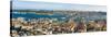 Elevated View Over the Bosphorus and Sultanahmet from the Galata Tower, Istanbul, Turkey, Europe-Gavin Hellier-Stretched Canvas