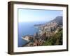 Elevated View over the City, Monte Carlo, Monaco, Cote D'Azur, Mediterranean, Europe-Vincenzo Lombardo-Framed Photographic Print