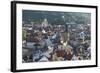Elevated View over the City of Prague, Czech Republic, Europe-Angelo-Framed Photographic Print