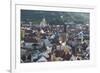 Elevated View over the City of Prague, Czech Republic, Europe-Angelo-Framed Photographic Print