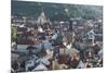 Elevated View over the City of Prague, Czech Republic, Europe-Angelo-Mounted Photographic Print